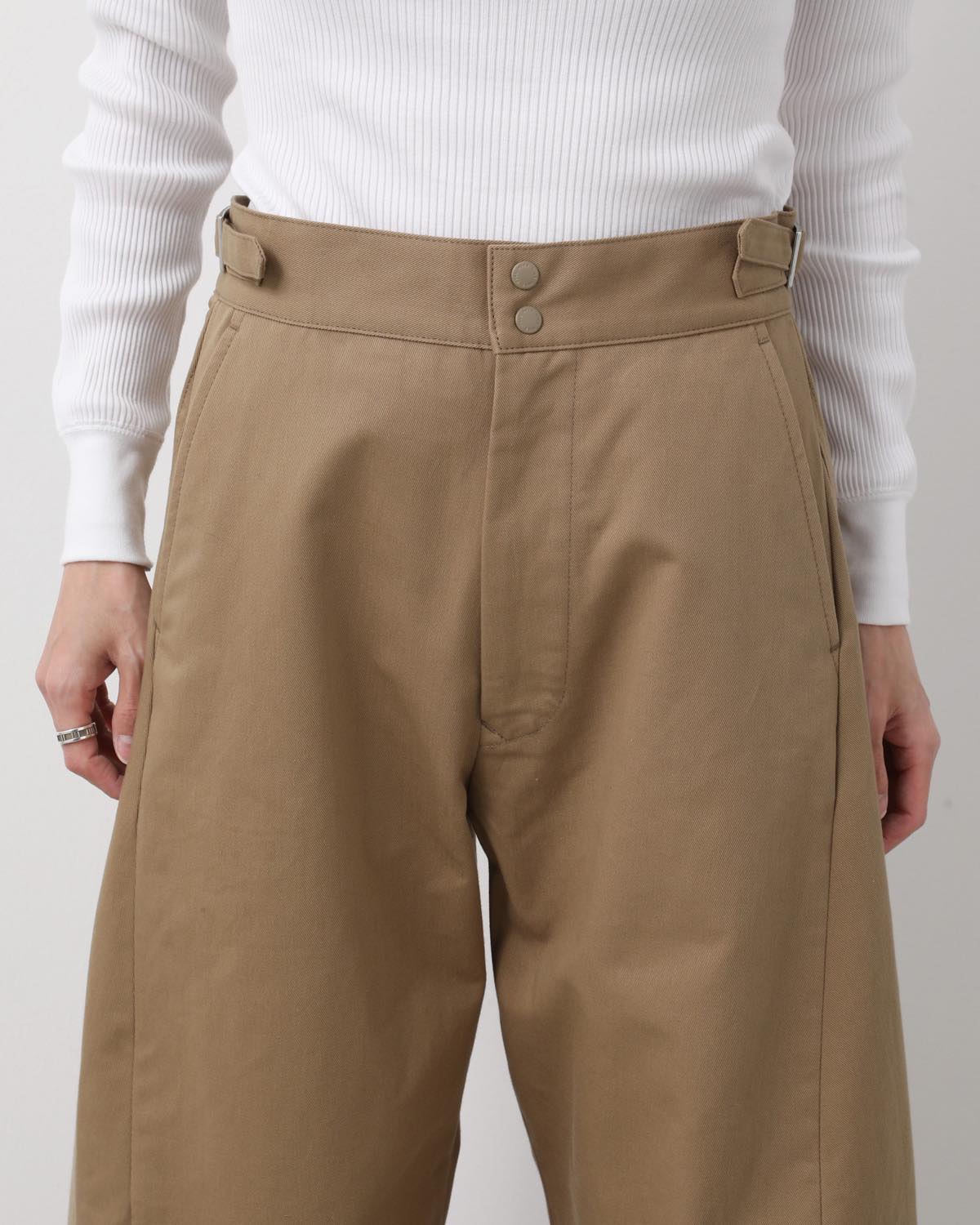 COTTON GURKHA PANTS