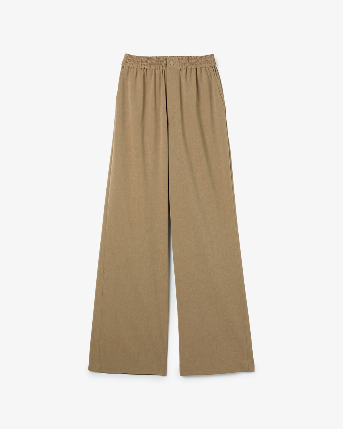 STRETCH WIDE-LEG PANTS
