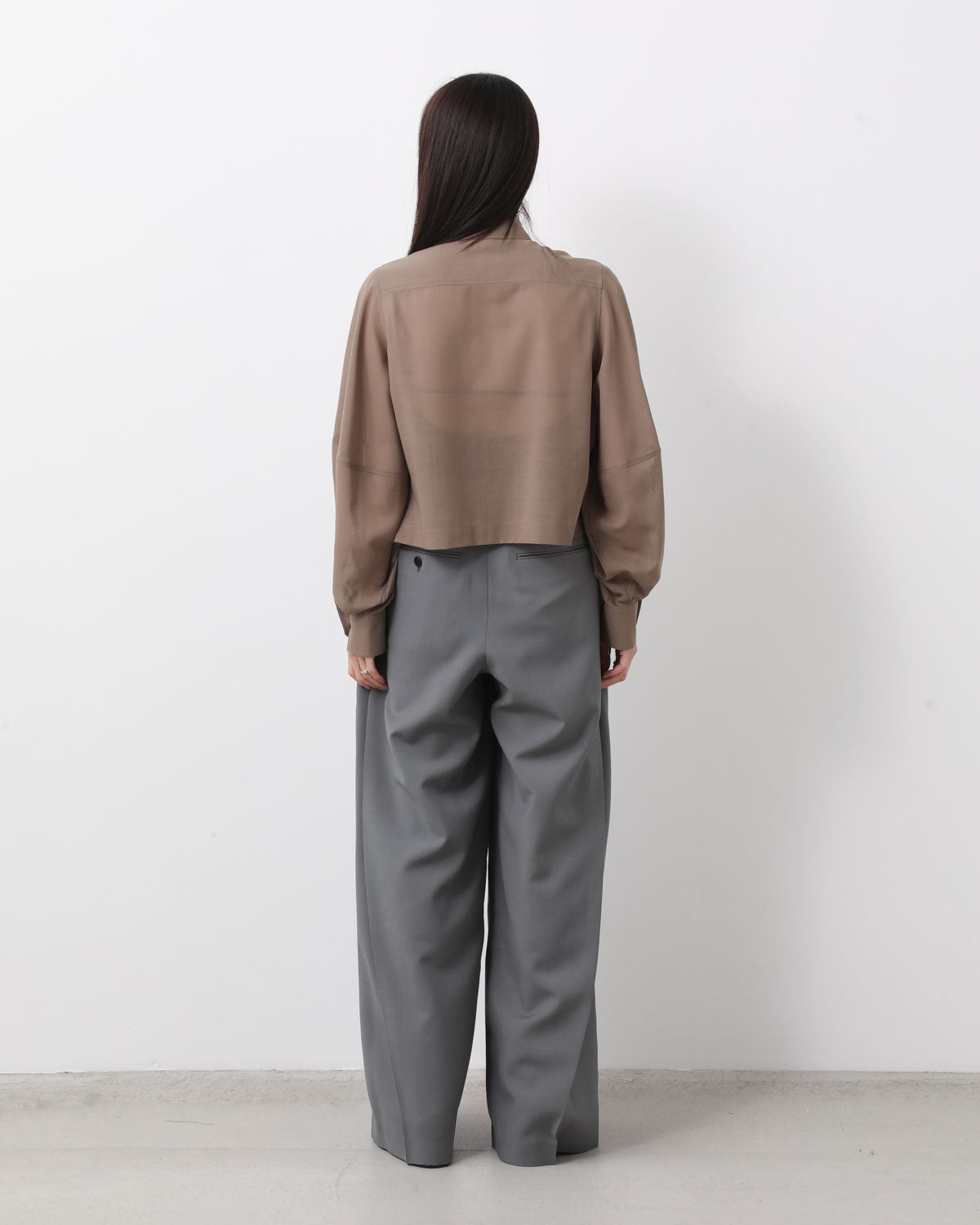 W/M SIDE TUCK PANTS