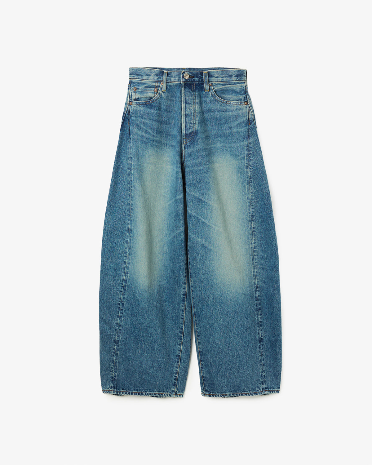 BARREL-LEG DENIM JEANS (WOMEN'S)