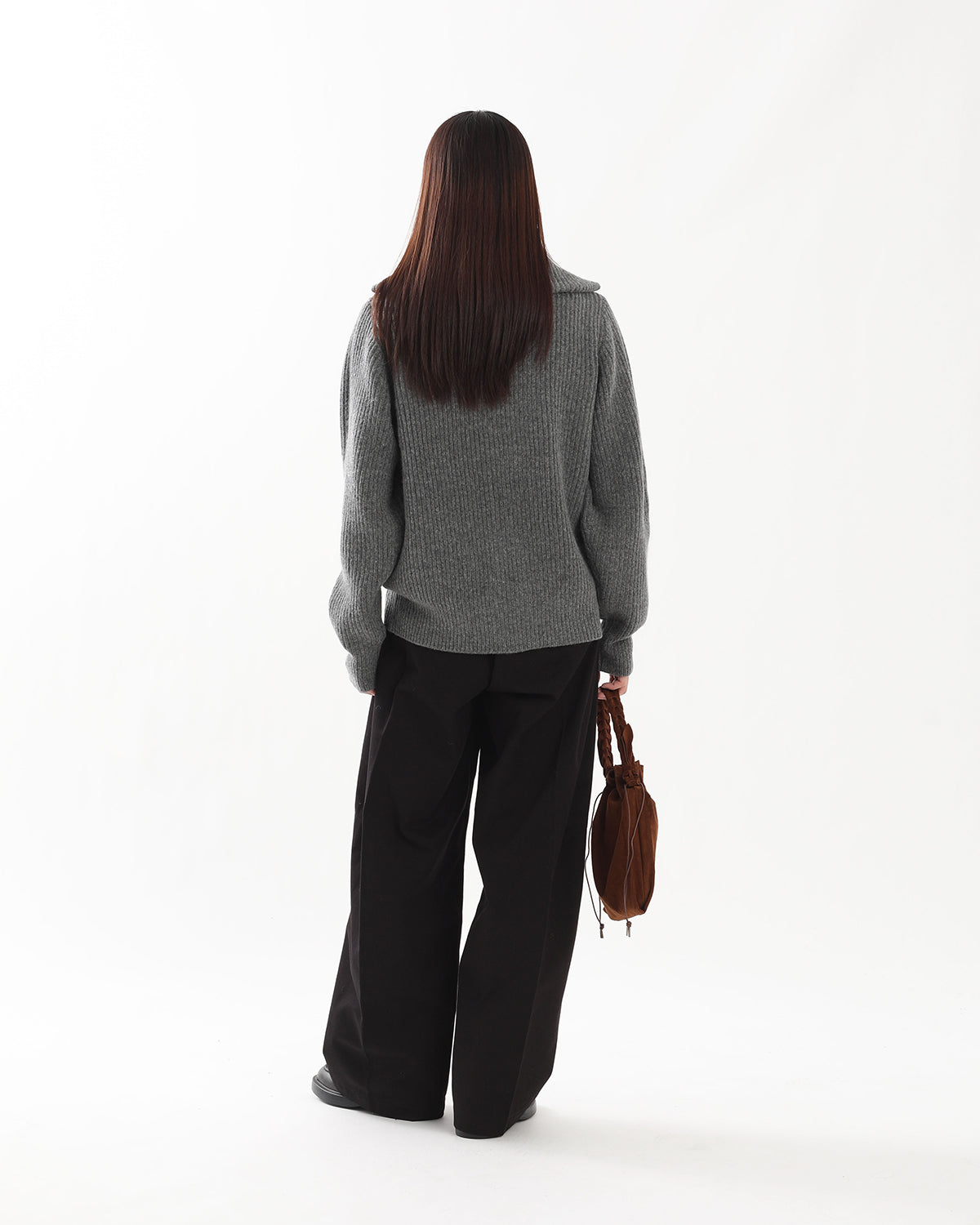 BARREL LEG CHINO TROUSERS (WOMEN'S)