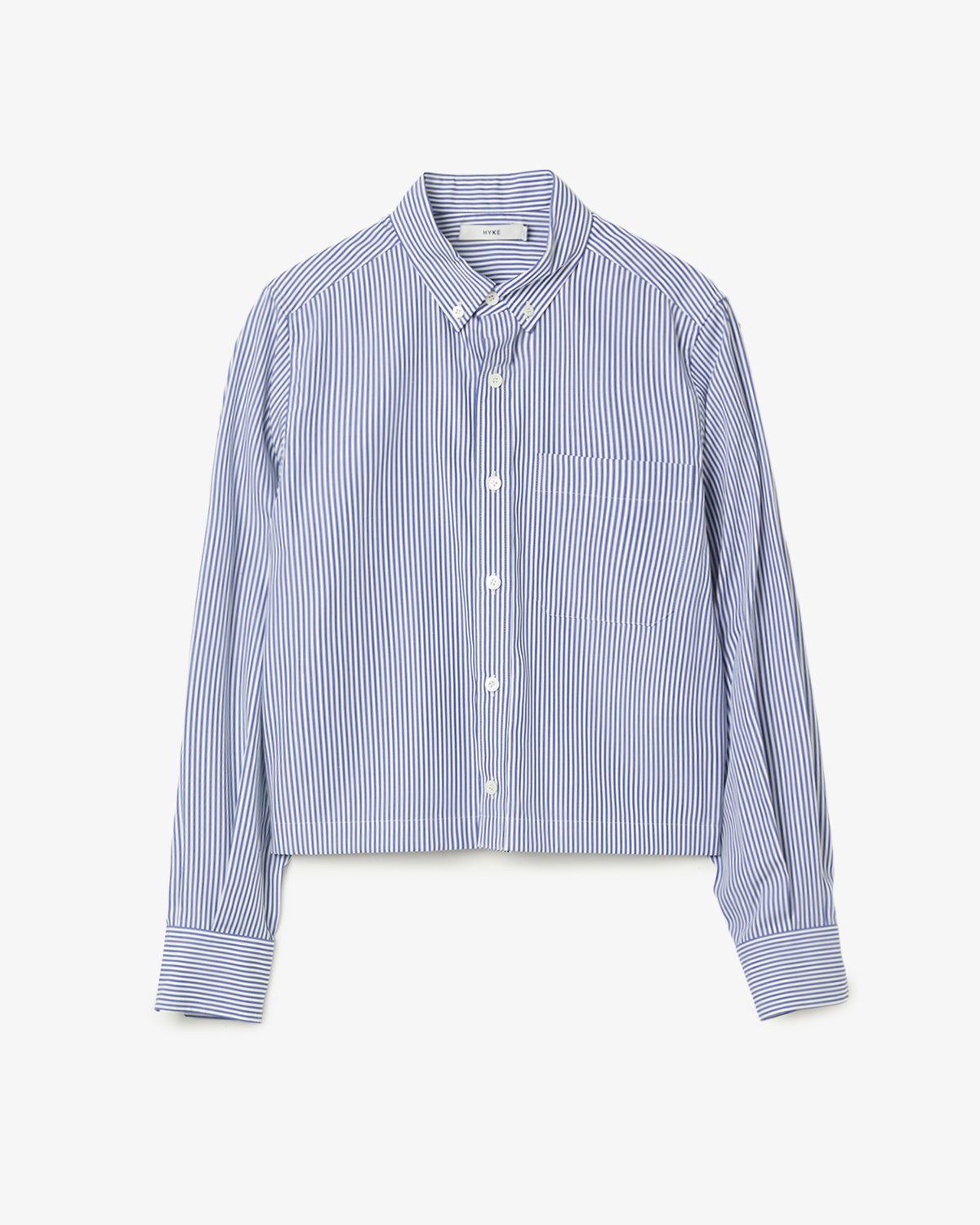 STRIPED CROPPED B.D SHIRT