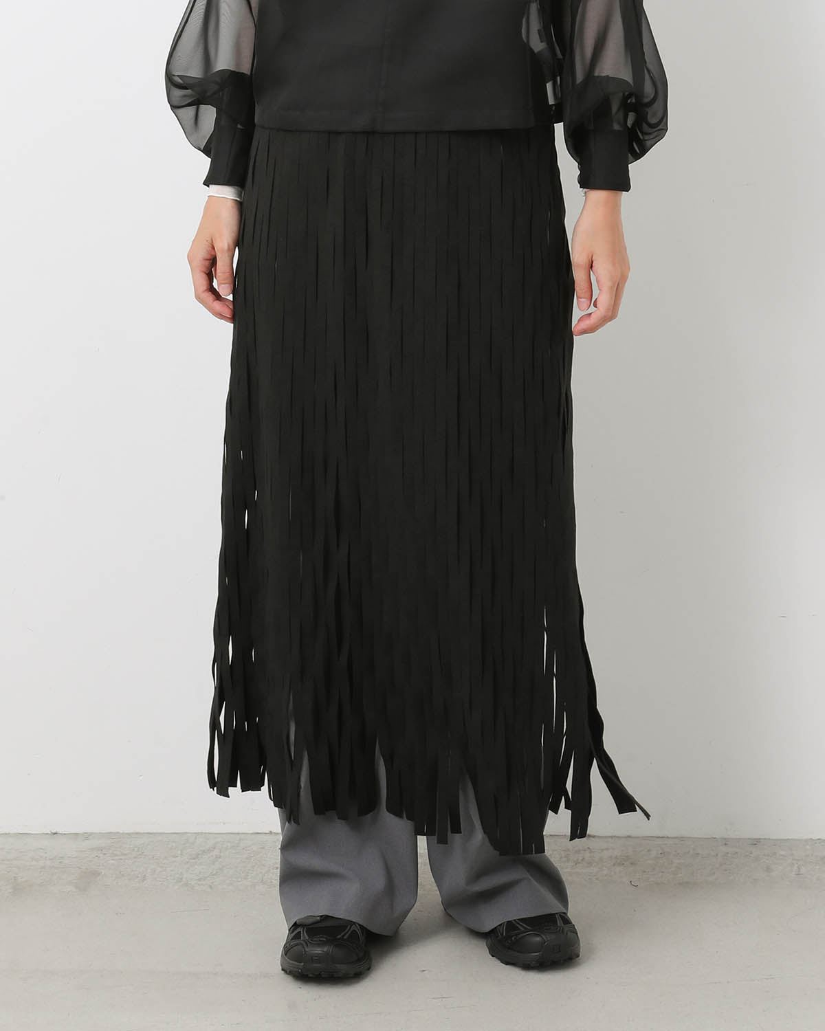 ULTRASUEDE® NET SKIRT