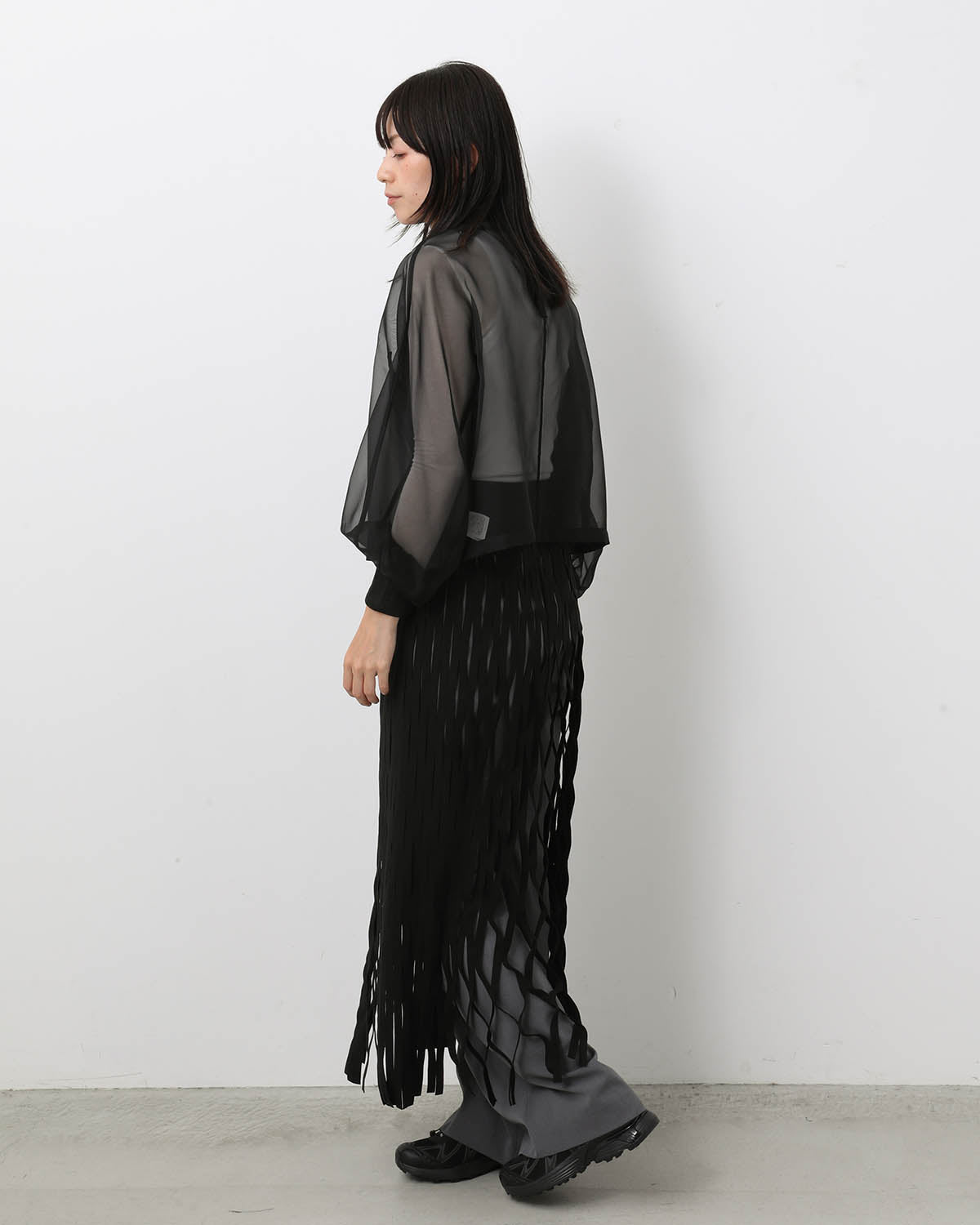 ULTRASUEDE® NET SKIRT