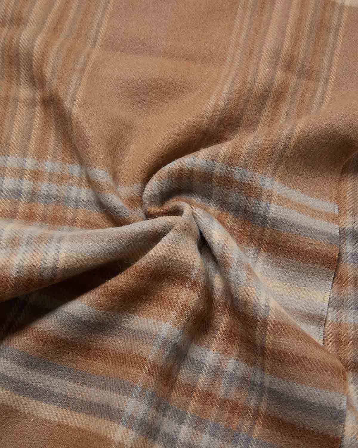 BRUSHED SCARF CHECK
