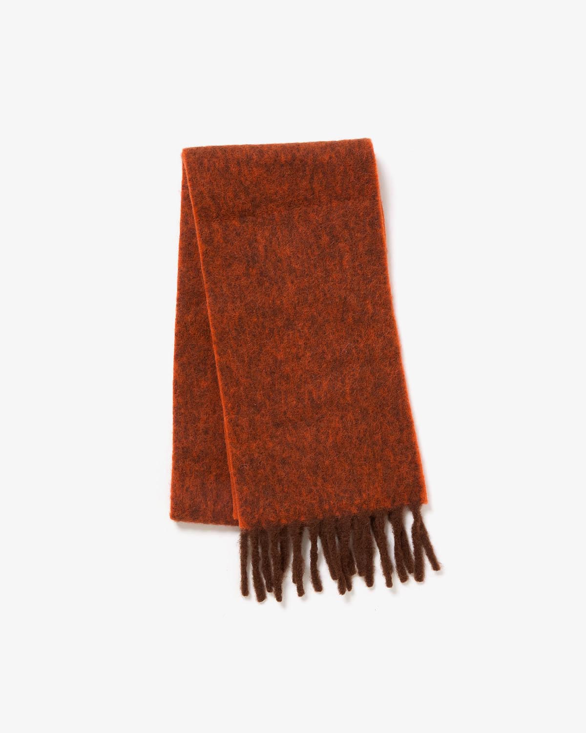 TWO COLOR WOOLLY SCARF