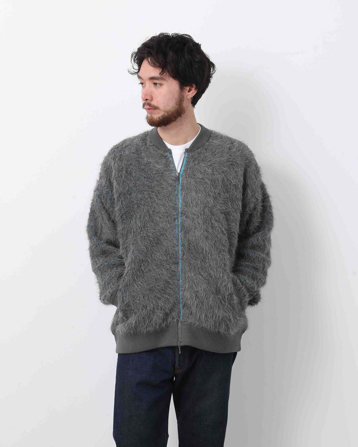 SURI ALPACA BOMBER JACKET