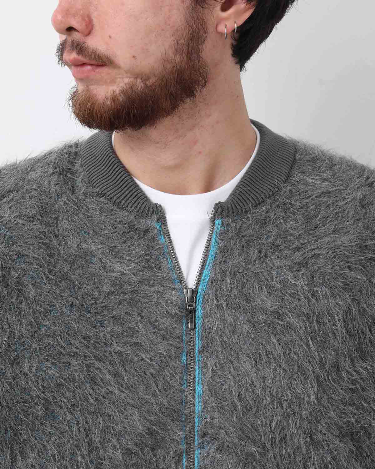 SURI ALPACA BOMBER JACKET