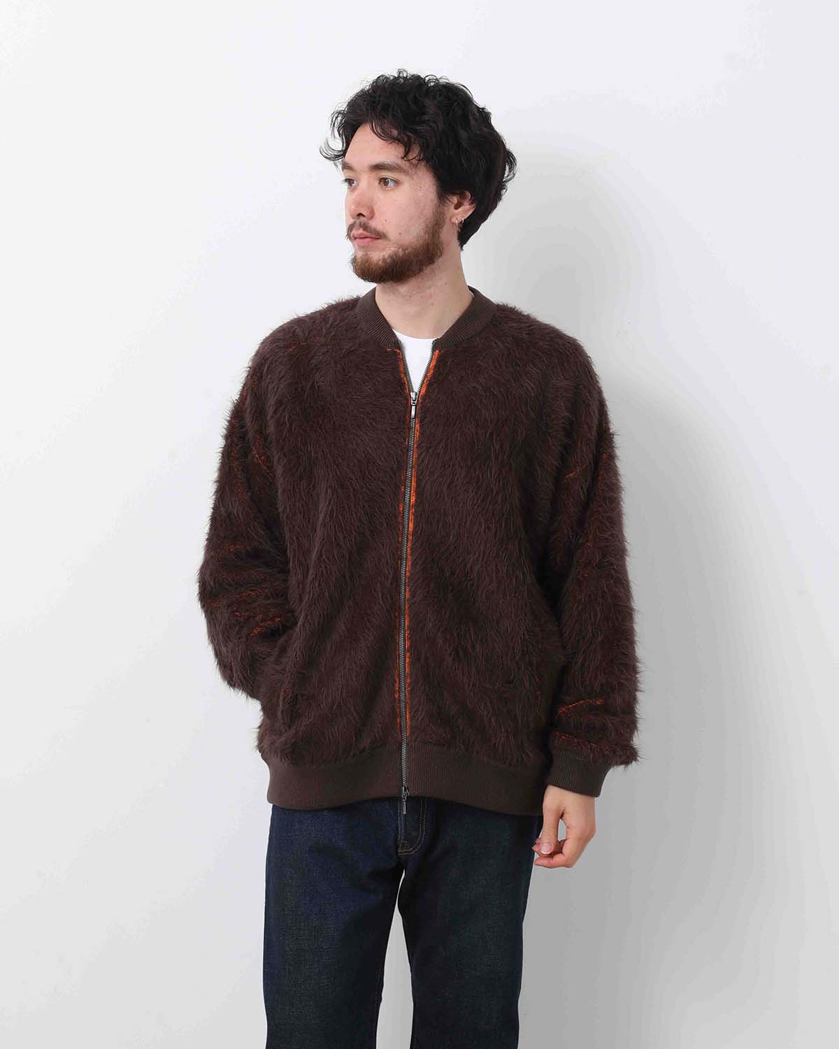 SURI ALPACA BOMBER JACKET