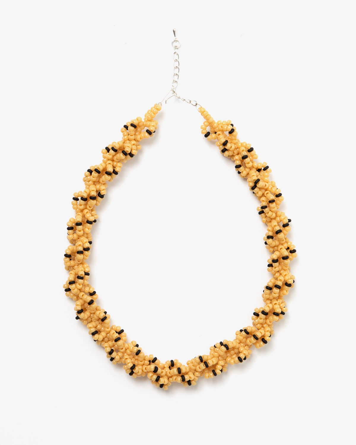 NOUR BEIGE NOIR NECKLACE