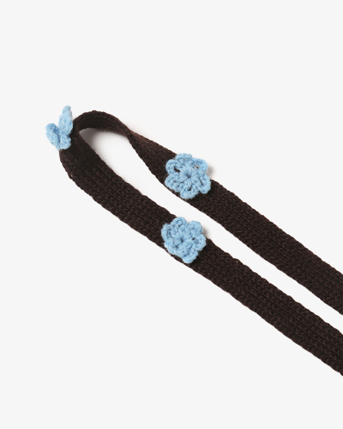 5G CASHMERE TAPE BELT HAND FLOWER