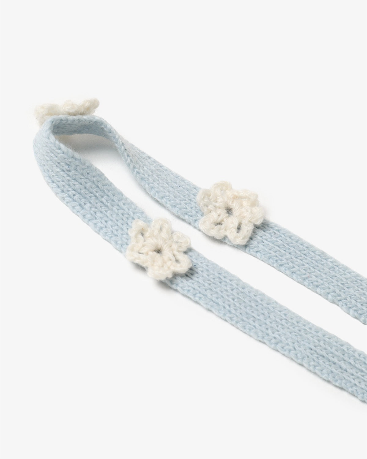 5G CASHMERE TAPE BELT HAND FLOWER