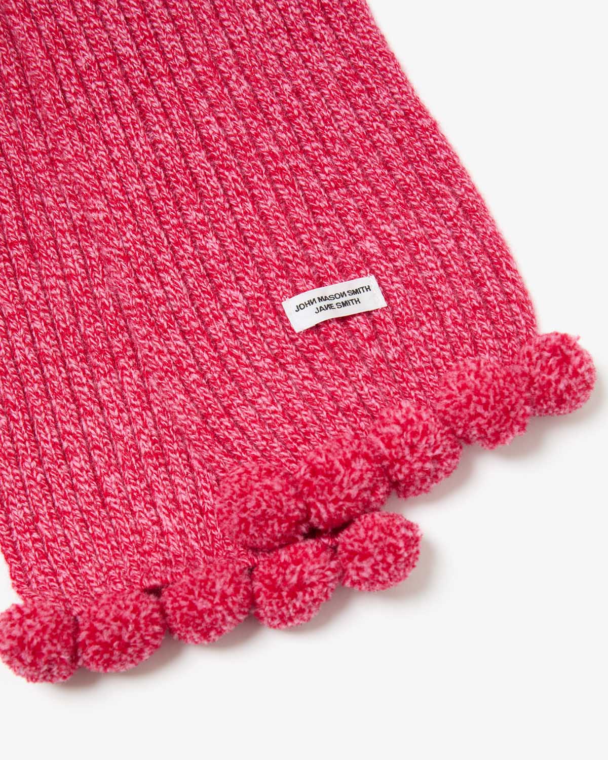 7G RIB POMPOM MUFFLER