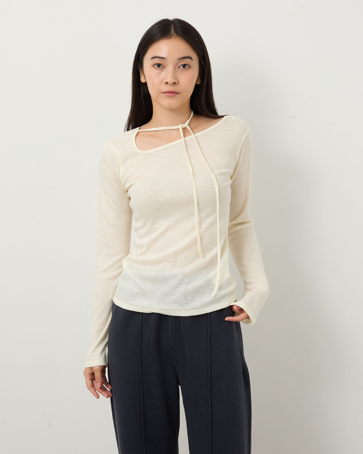 WOOL NECK CHOKER P/O