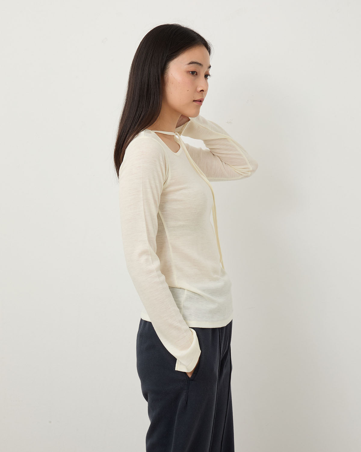 WOOL NECK CHOKER P/O