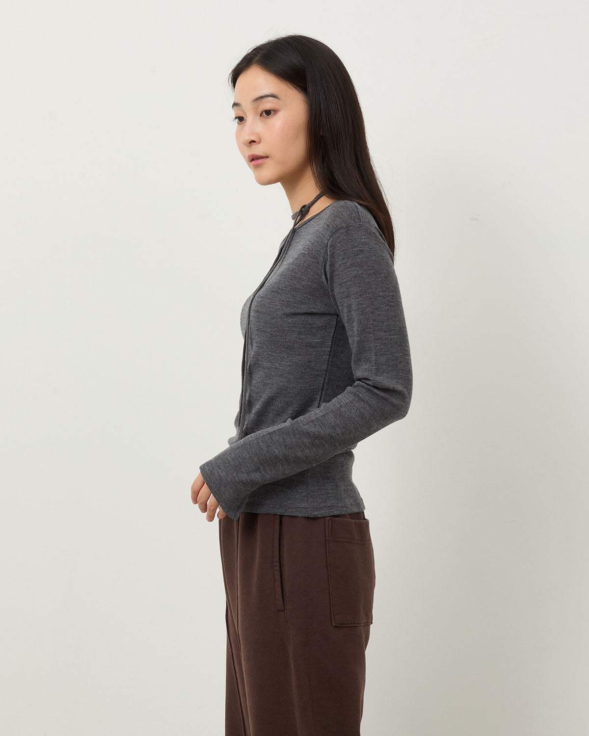 WOOL NECK CHOKER P/O