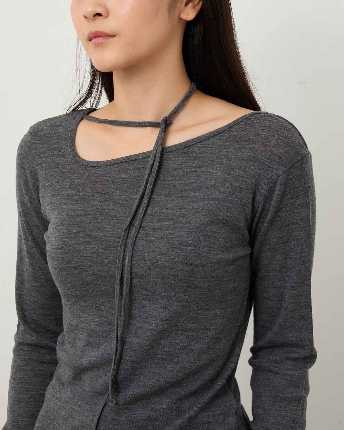 WOOL NECK CHOKER P/O