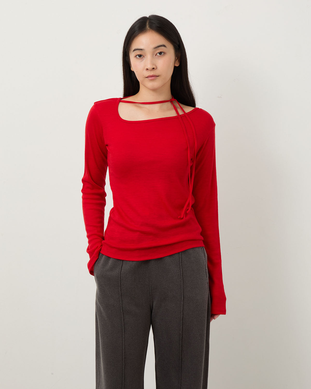 WOOL NECK CHOKER P/O