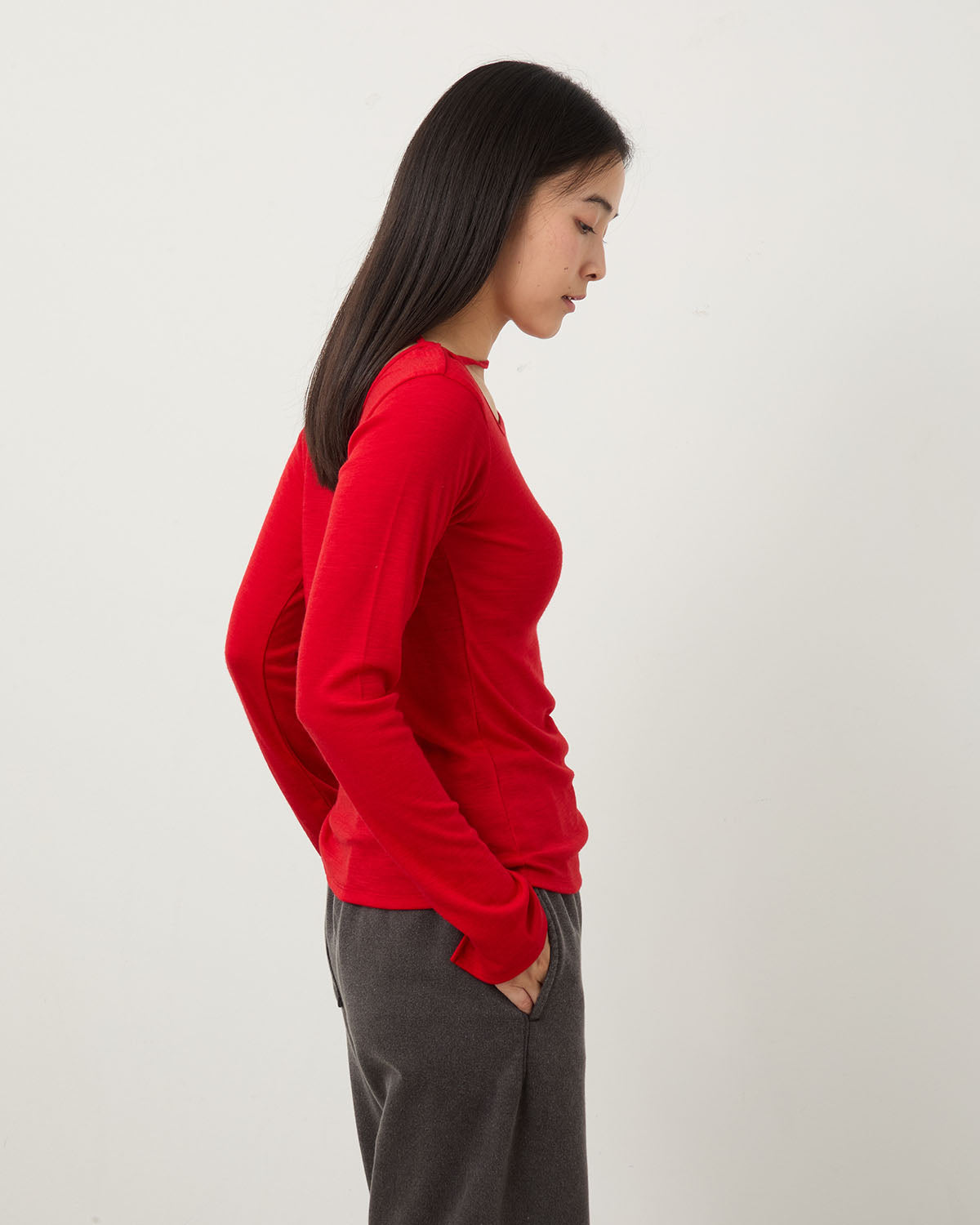 WOOL NECK CHOKER P/O