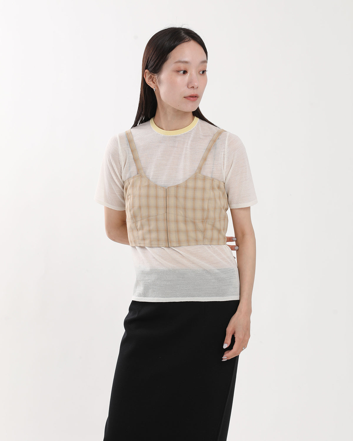 JANE SMITH　 MESH UP DOWN TANK TOP JANE SMITH MESH UP DOWN TANK TOP 【公式通販】