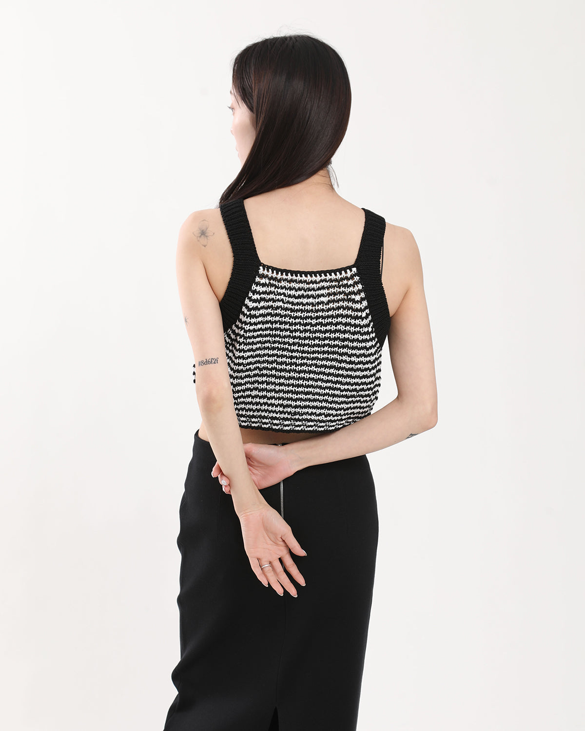 COTTON BUTTON TANK TOP