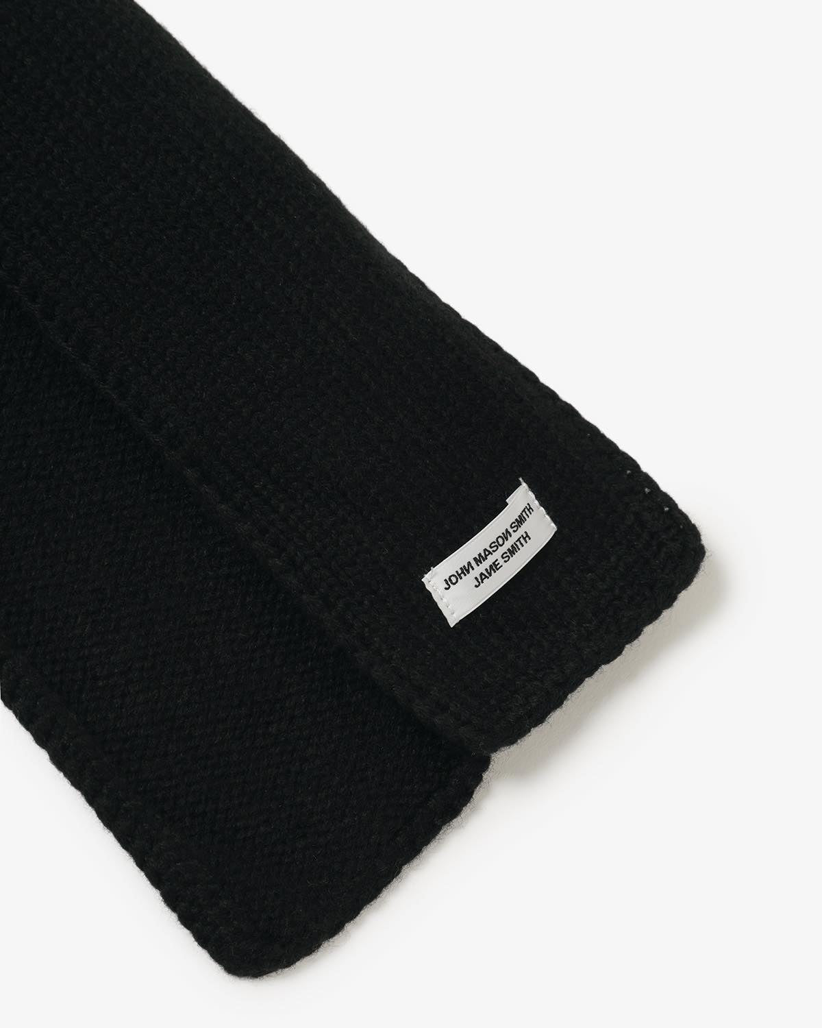 5G WOOL HOOD MUFFLER FLOWER