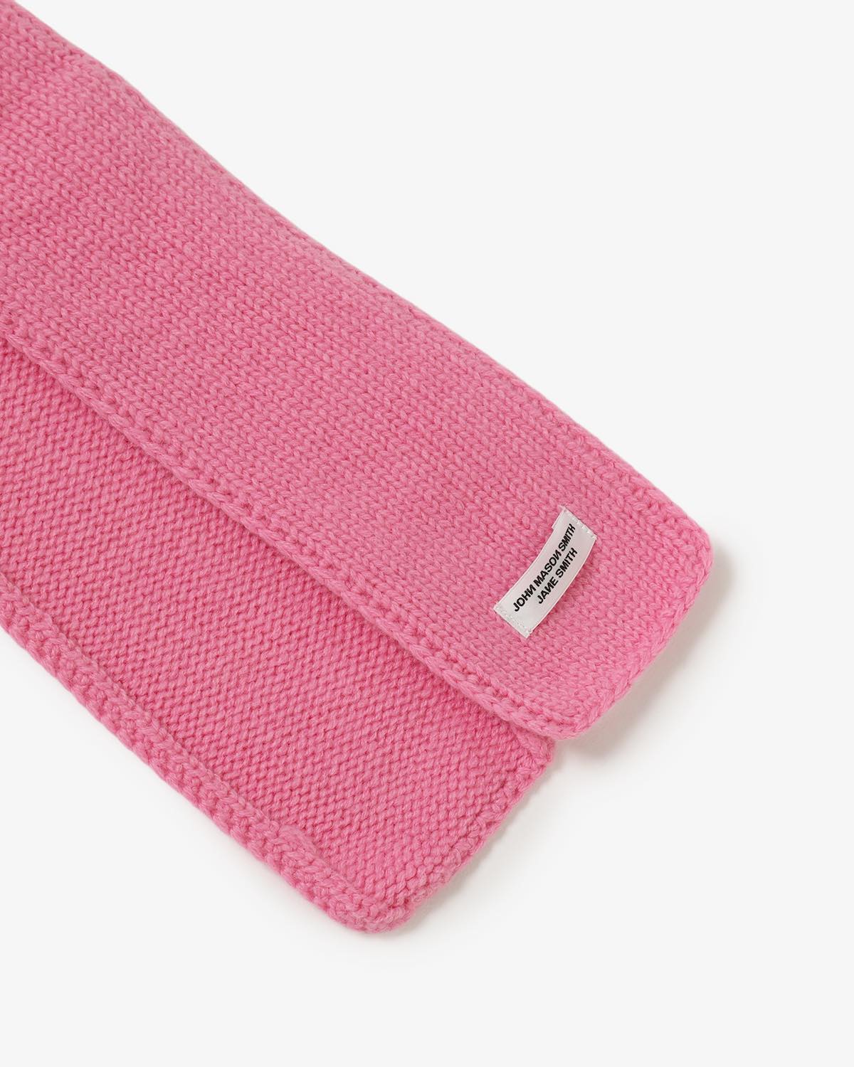 5G WOOL HOOD MUFFLER FLOWER