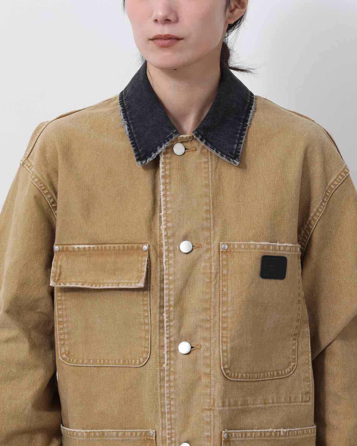 SULFUR DYE HEAVY DUCK CLOTH COVERALL