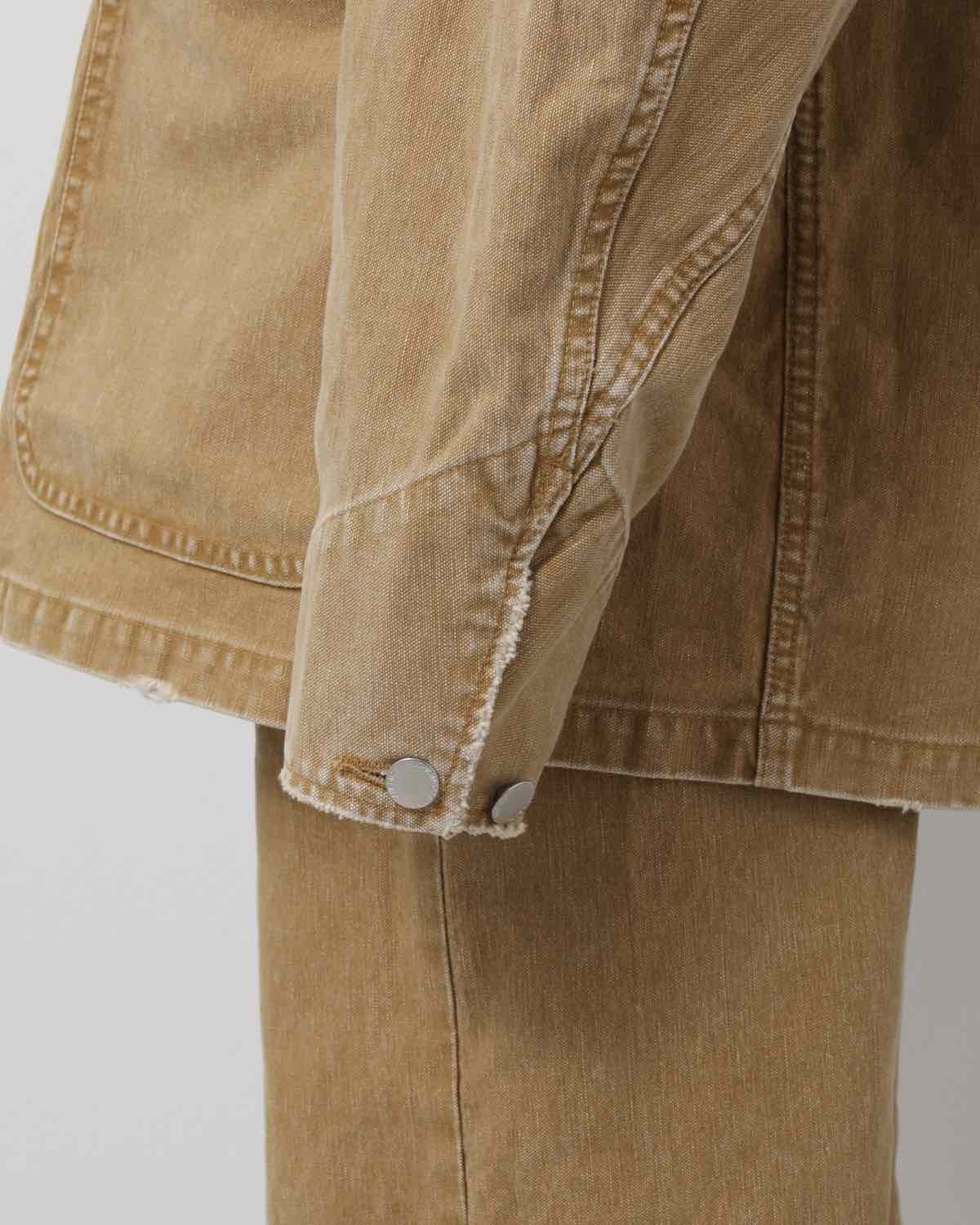 SULFUR DYE HEAVY DUCK CLOTH COVERALL