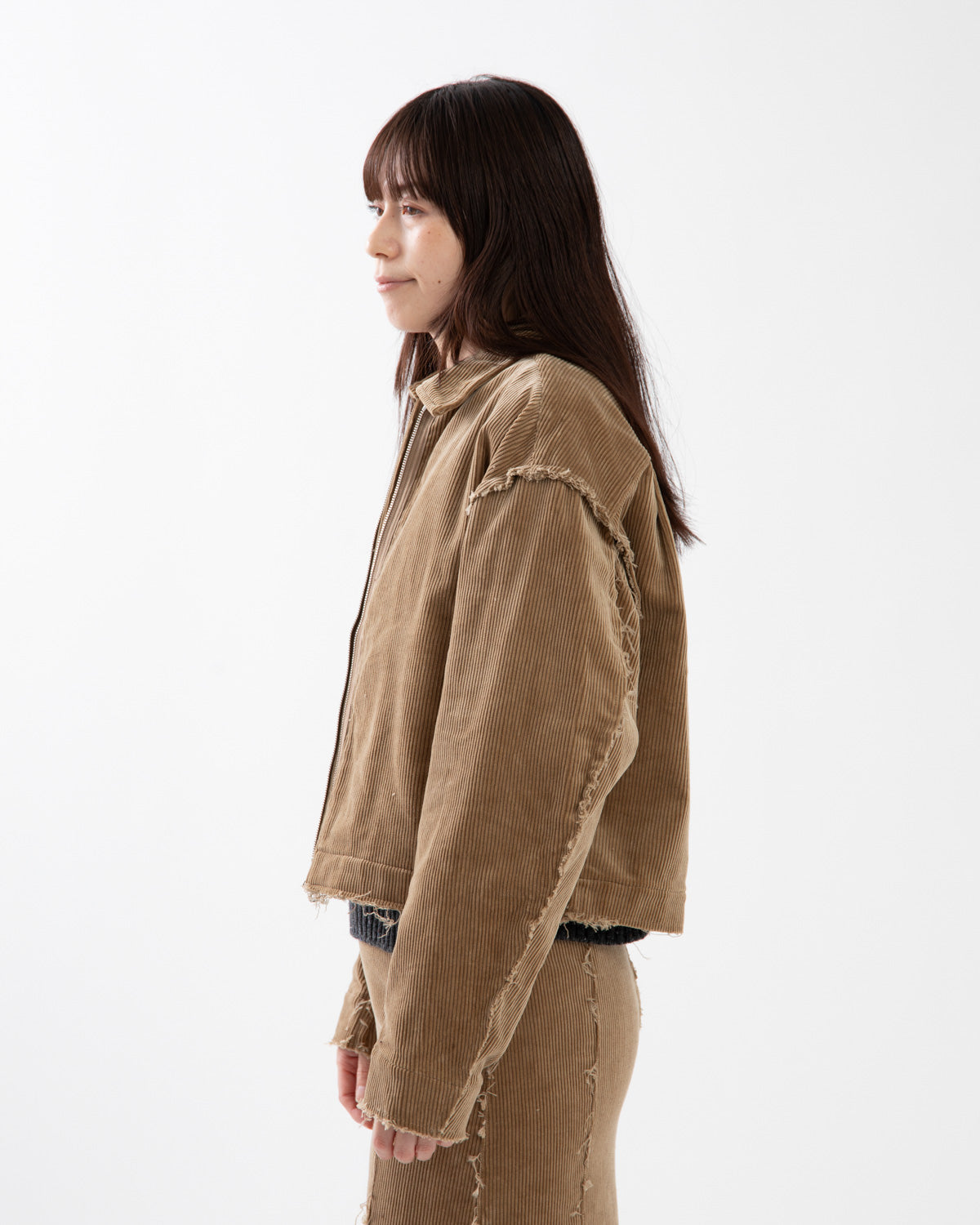 8W CORDUROY ZIP JACKET