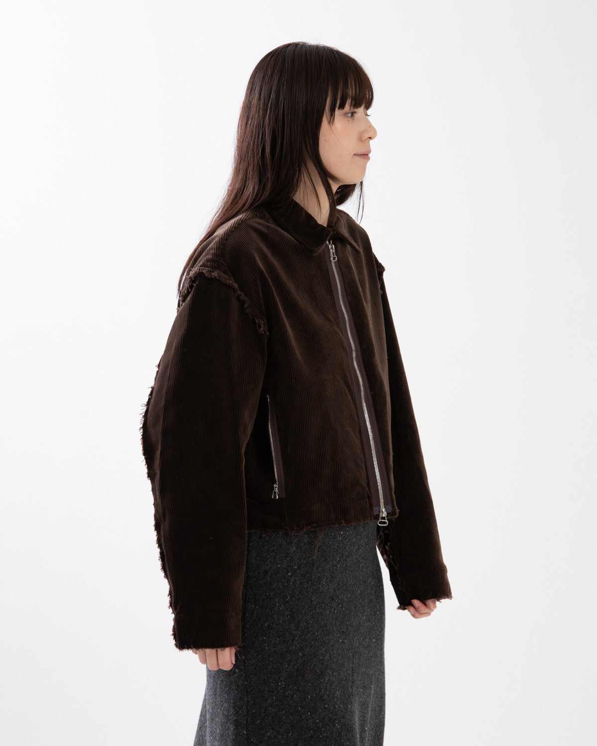 8W CORDUROY ZIP JACKET