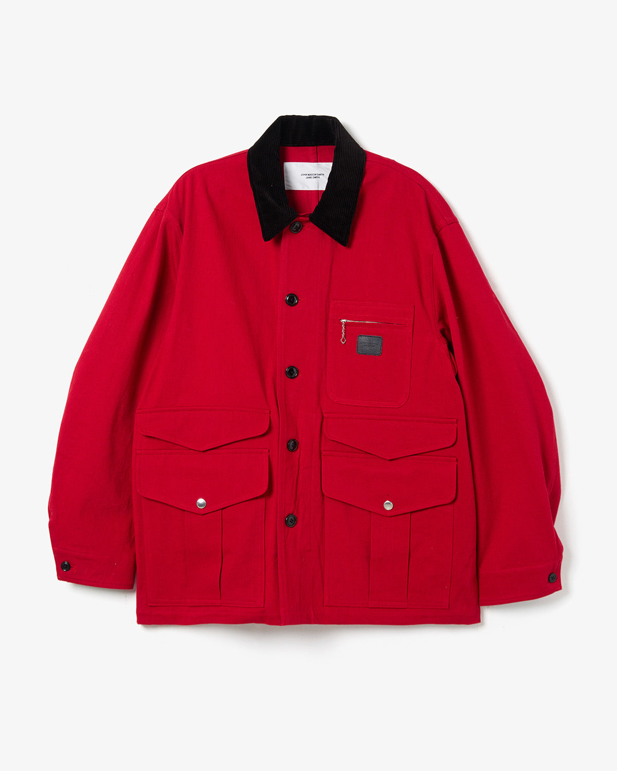 COTTON GABARDINE HUNTING JACKET