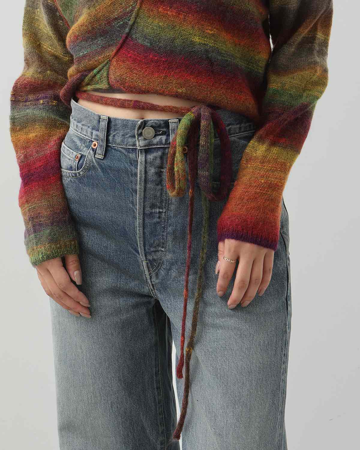 7G GRADATION CACHECOEUR CARDIGAN