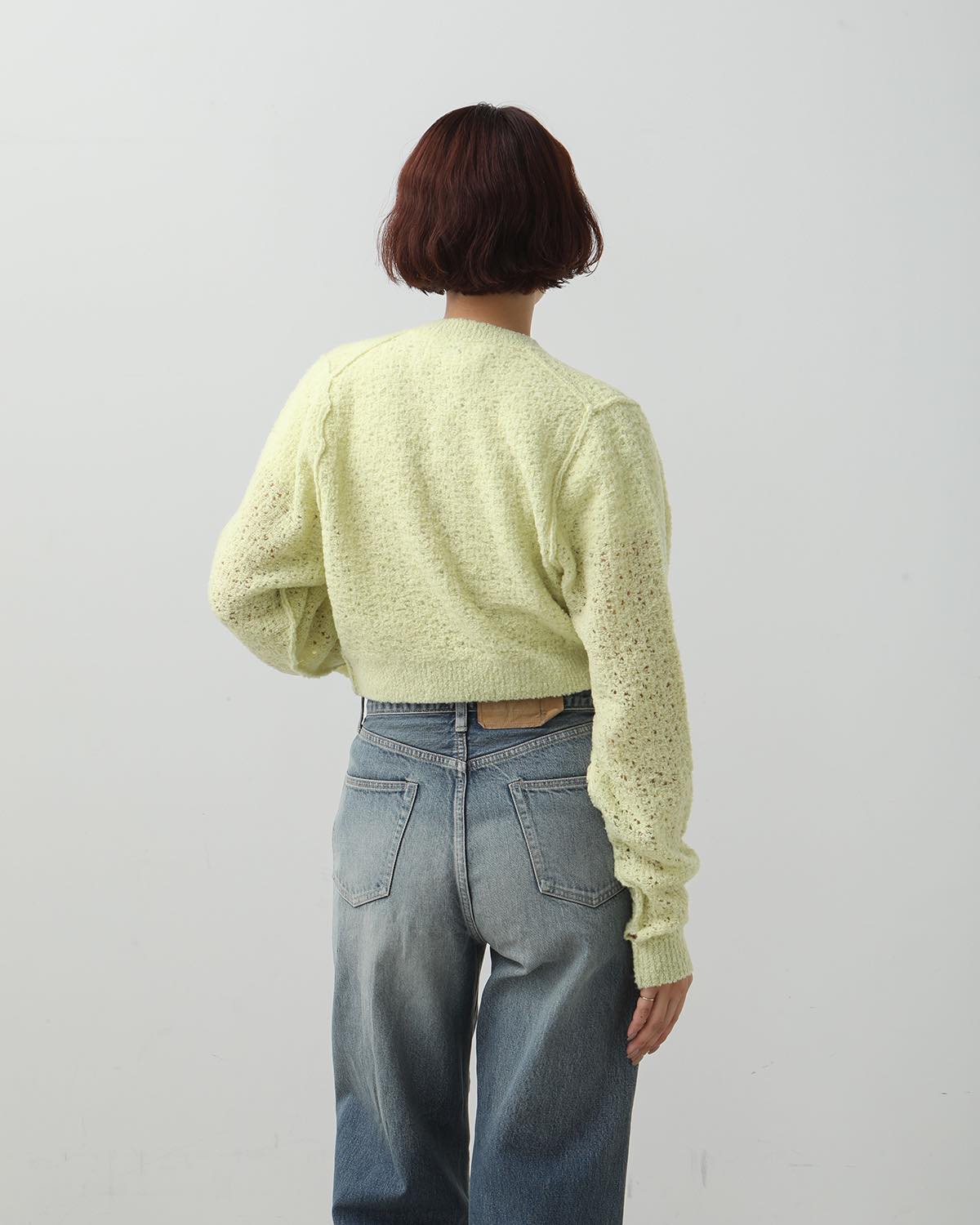 7G KEY KNIT SHORT KNIT CARDIGAN