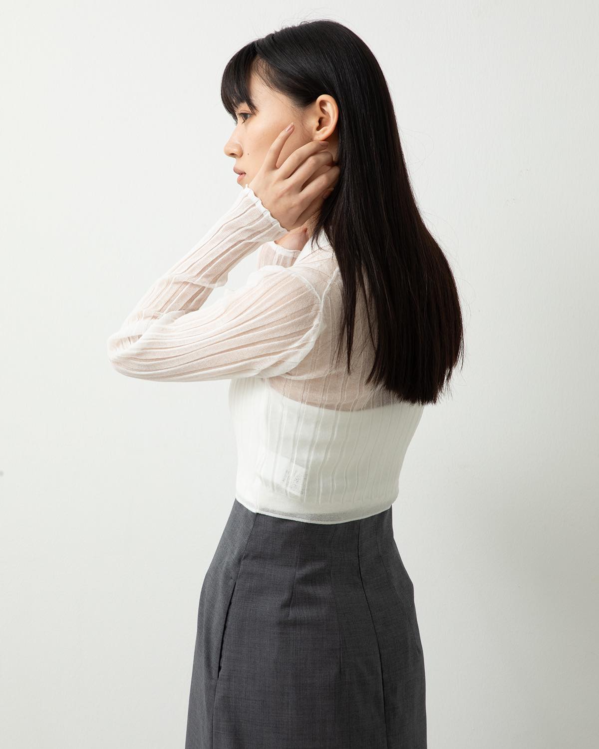 16G COTTON POLYESTER CARDIGAN for COVERCHORD