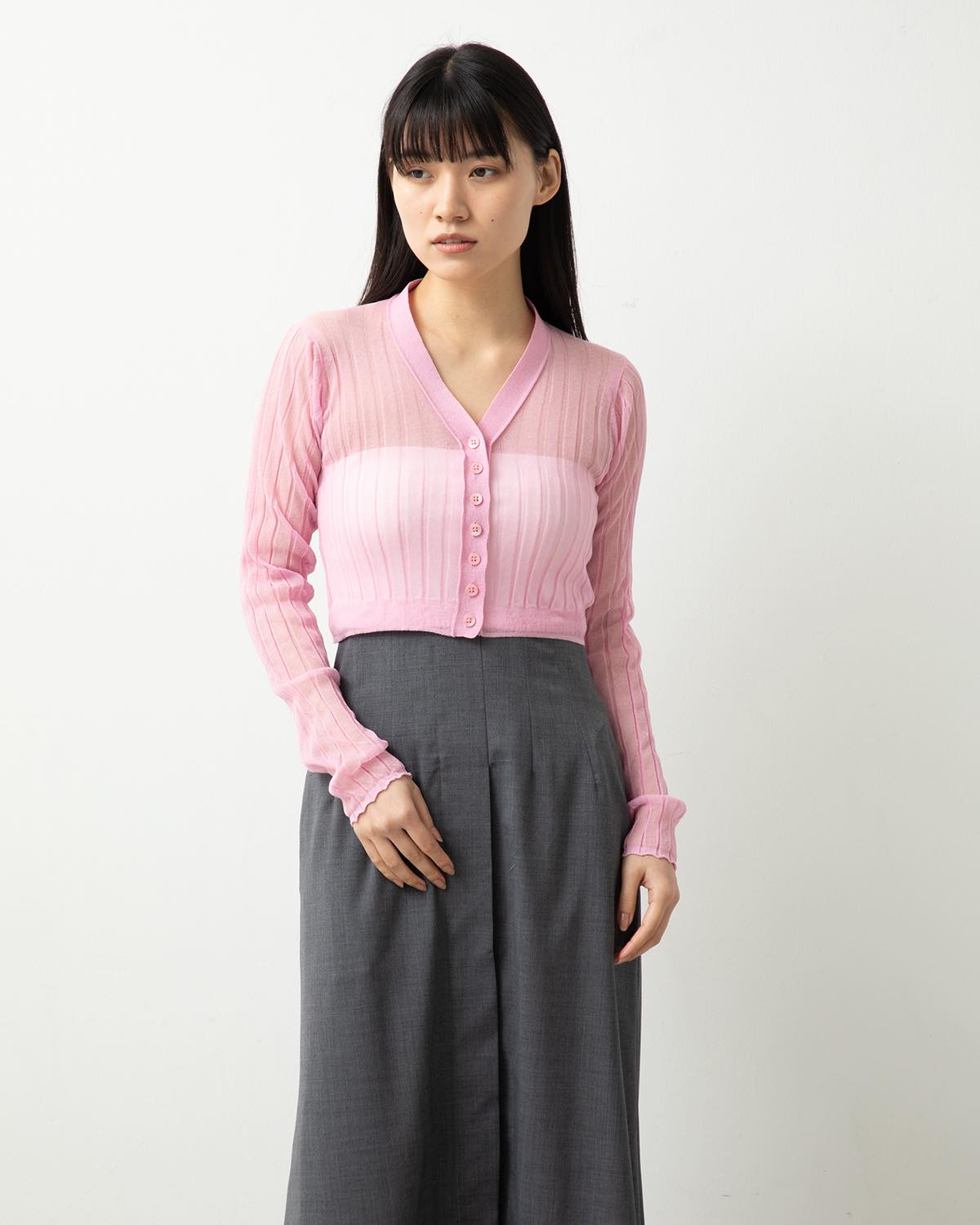 16G COTTON POLYESTER CARDIGAN for COVERCHORD