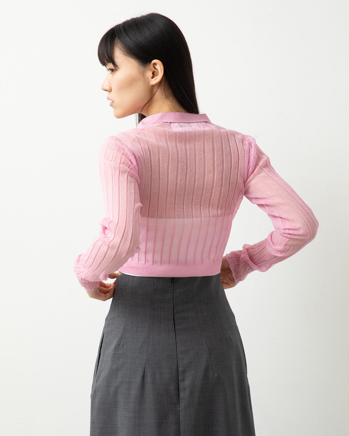 16G COTTON POLYESTER CARDIGAN for COVERCHORD