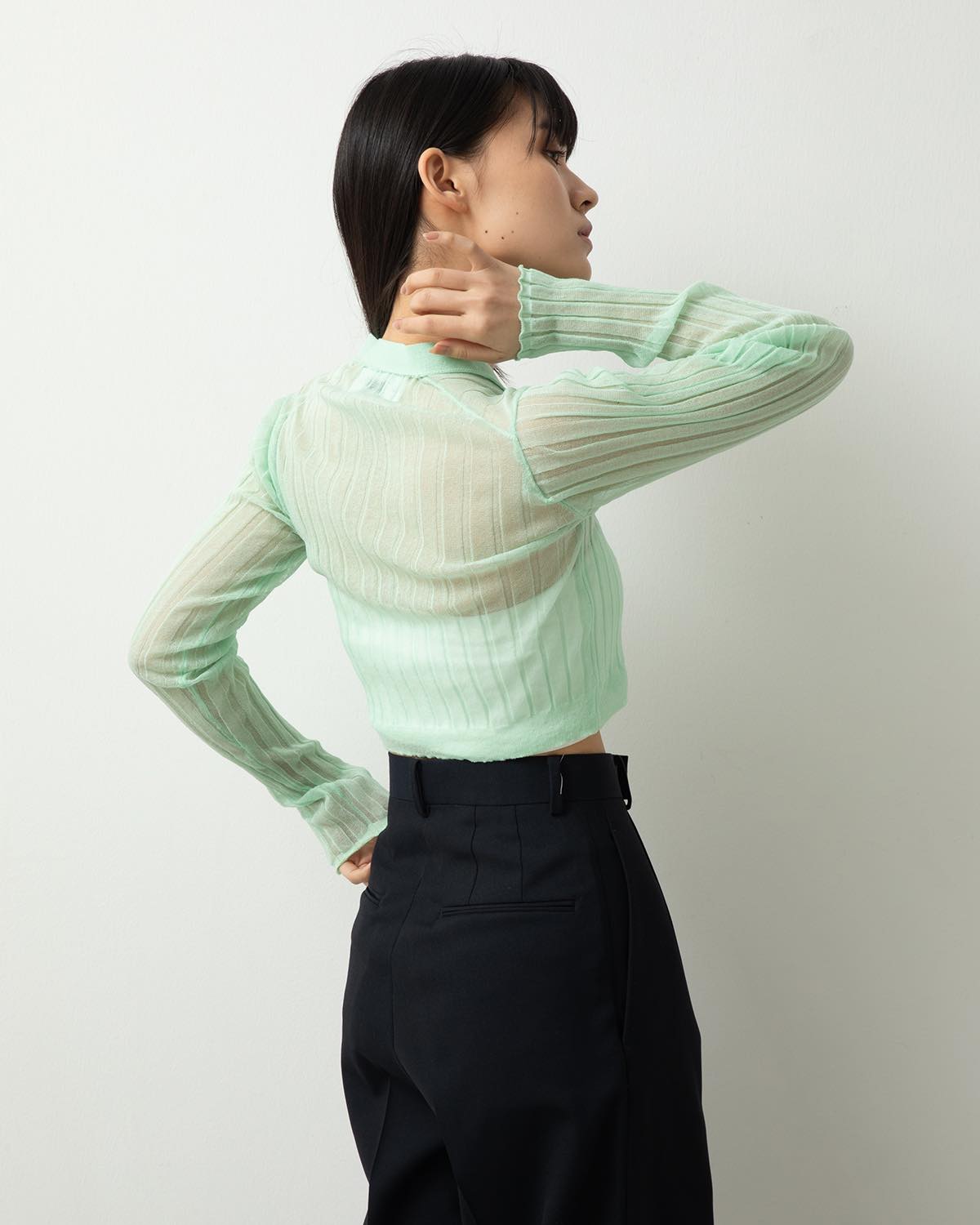 16G COTTON POLYESTER CARDIGAN for COVERCHORD