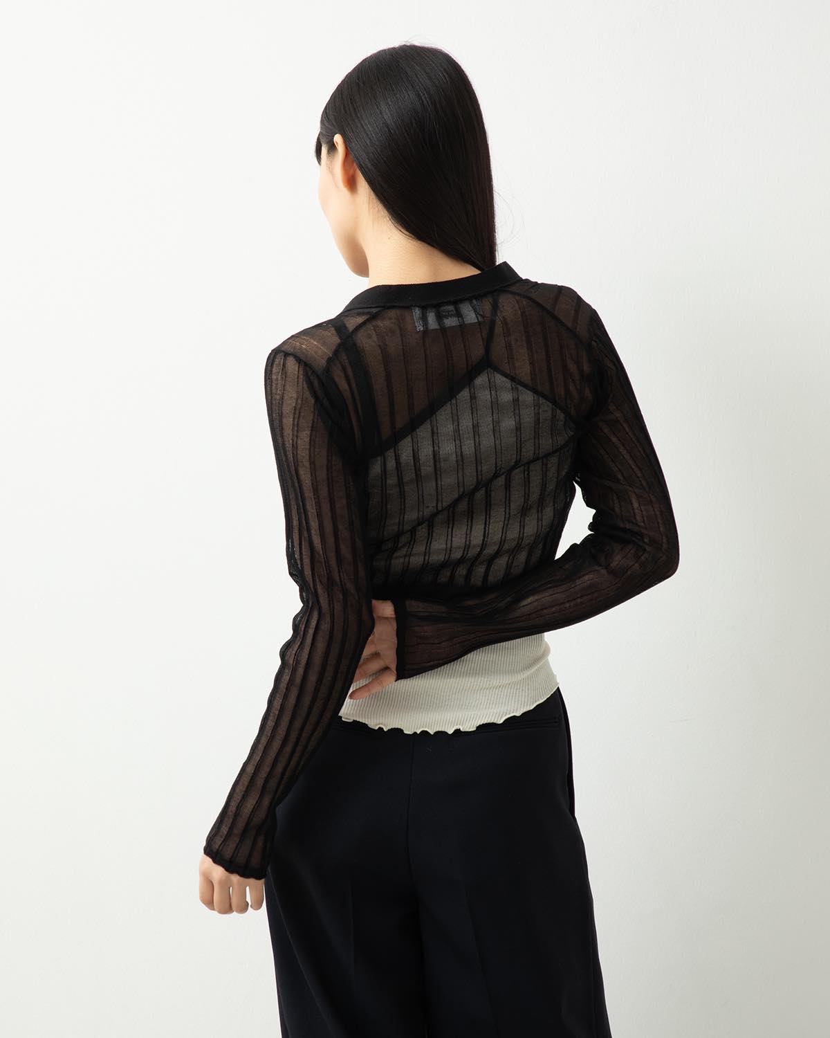 16G COTTON POLYESTER CARDIGAN for COVERCHORD