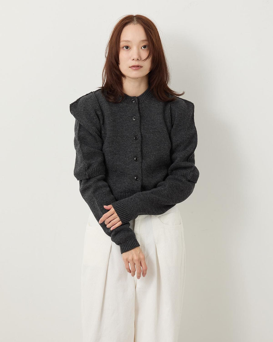 7G BIG SHOULDER CREW CARDIGAN – COVERCHORD