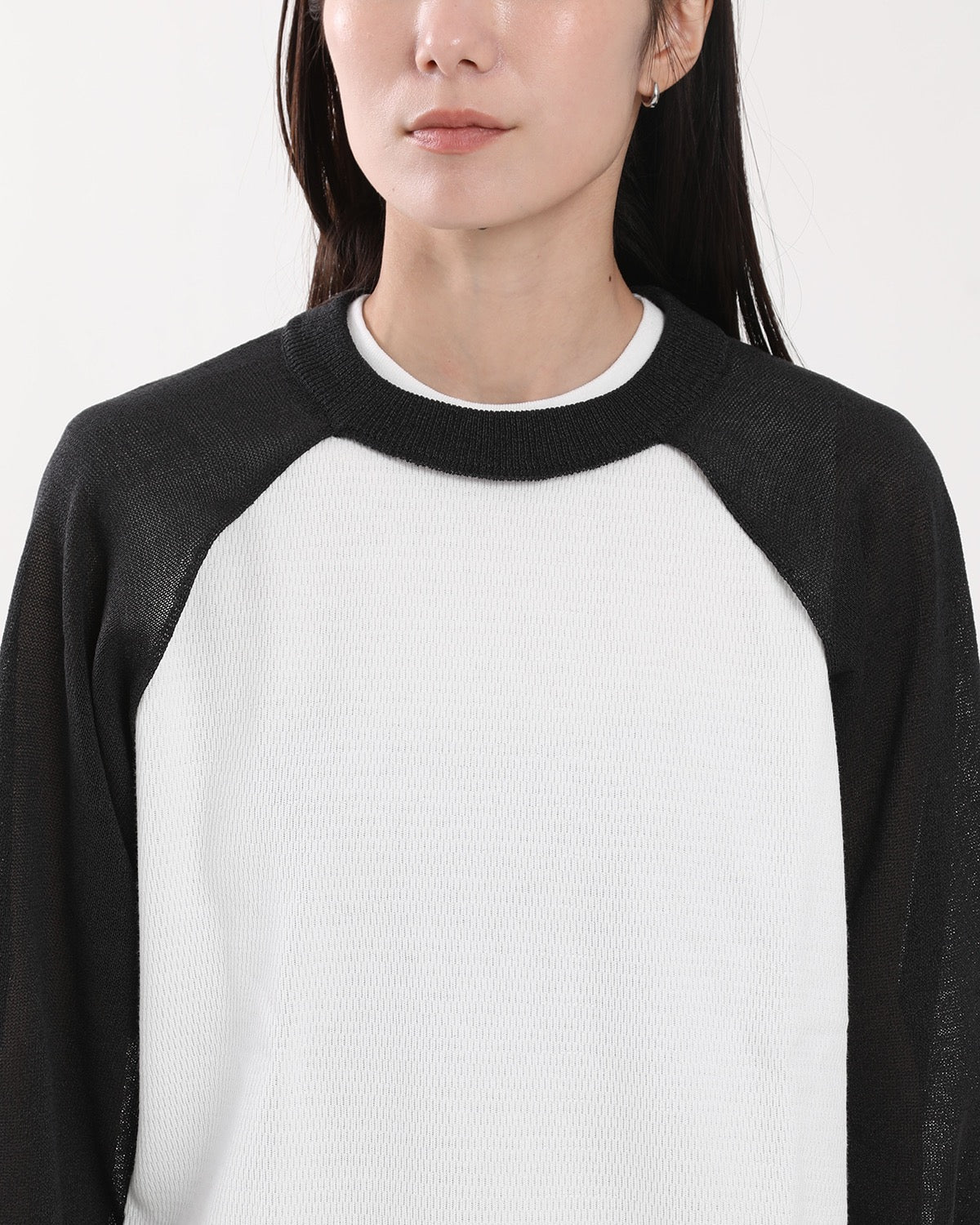 12G SLEEVE SHORT KNIT