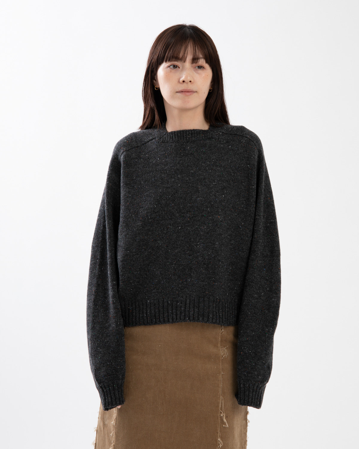 7G SQUARE NECK SWEATER