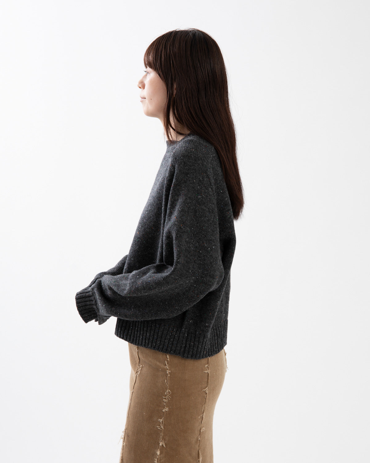7G SQUARE NECK SWEATER