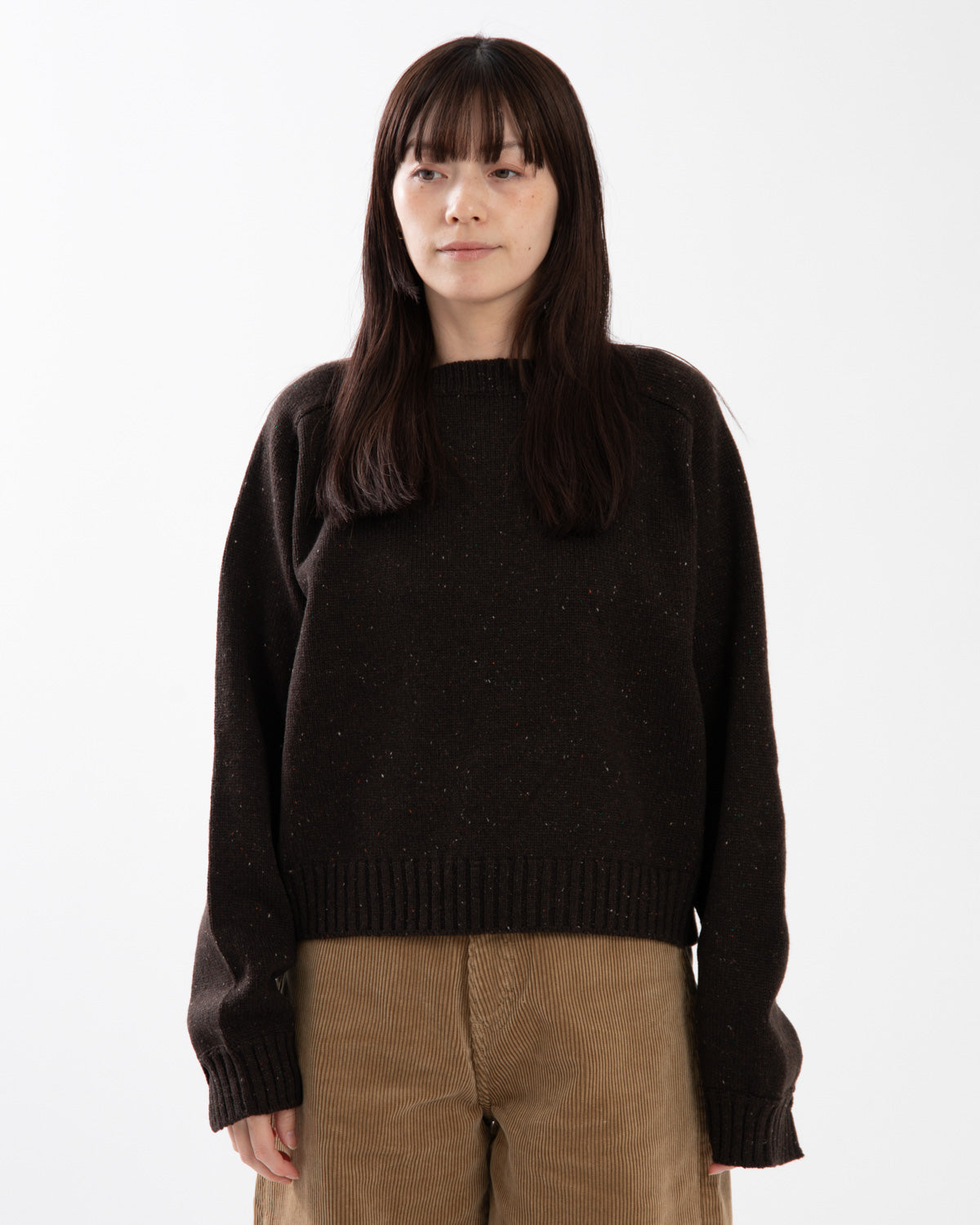 7G SQUARE NECK SWEATER