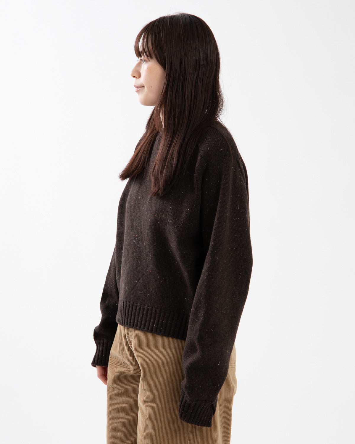 7G SQUARE NECK SWEATER