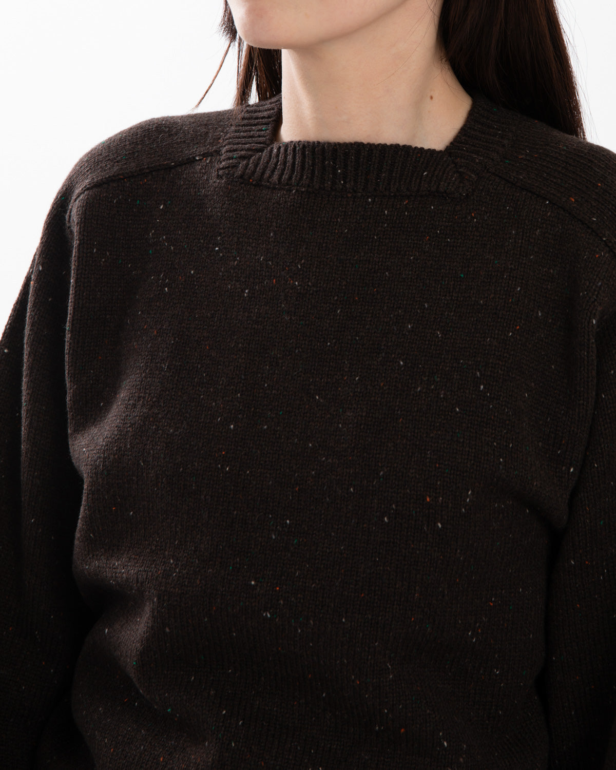 7G SQUARE NECK SWEATER