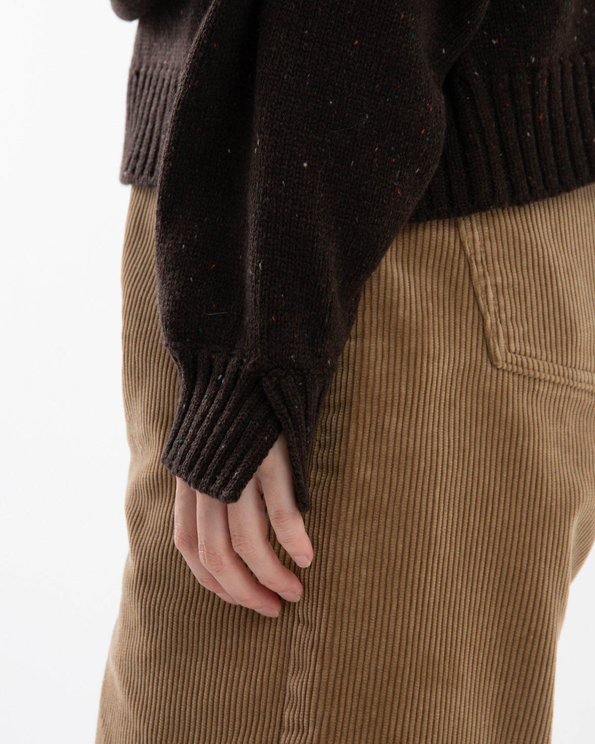 7G SQUARE NECK SWEATER