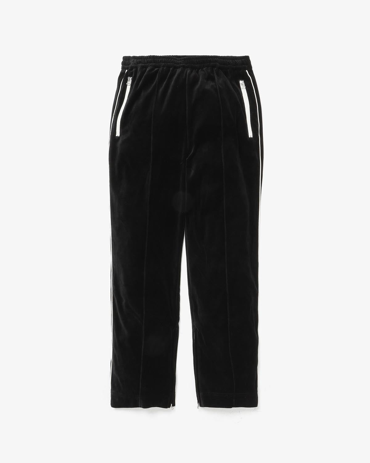 COTTON POLYESTER VELOUR TRUCK LINE PANTS