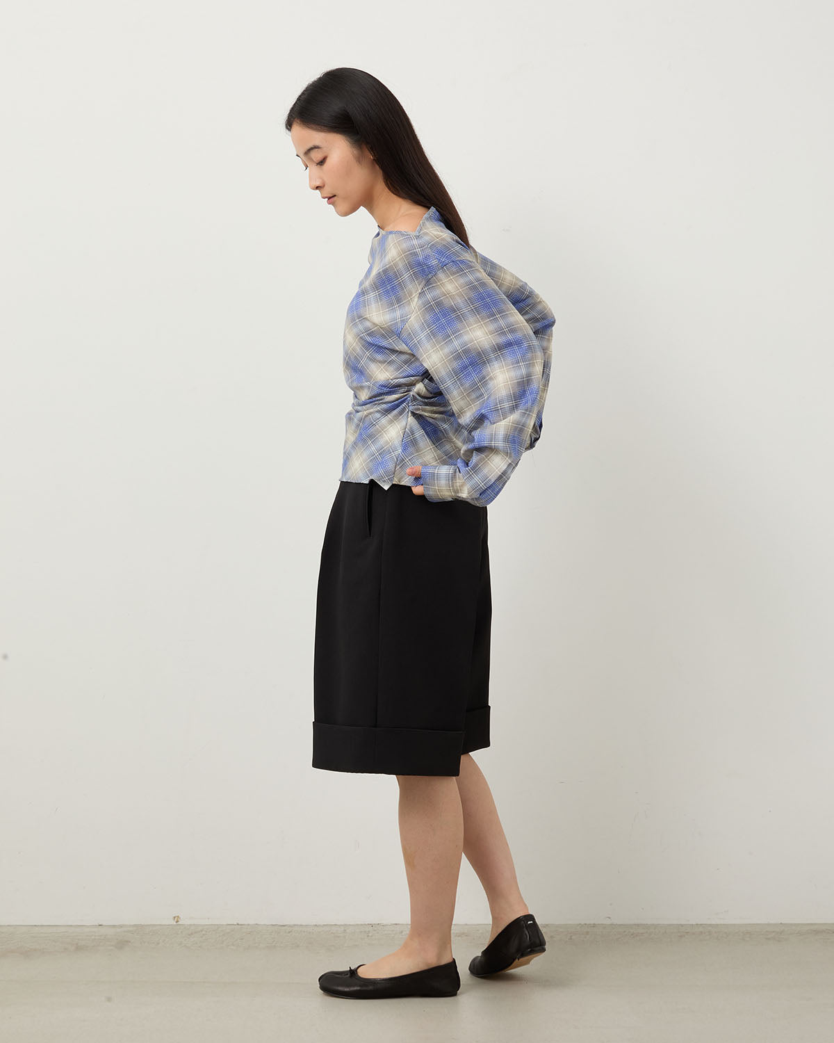 POLYESTER W CLOTH SHORT PANTS