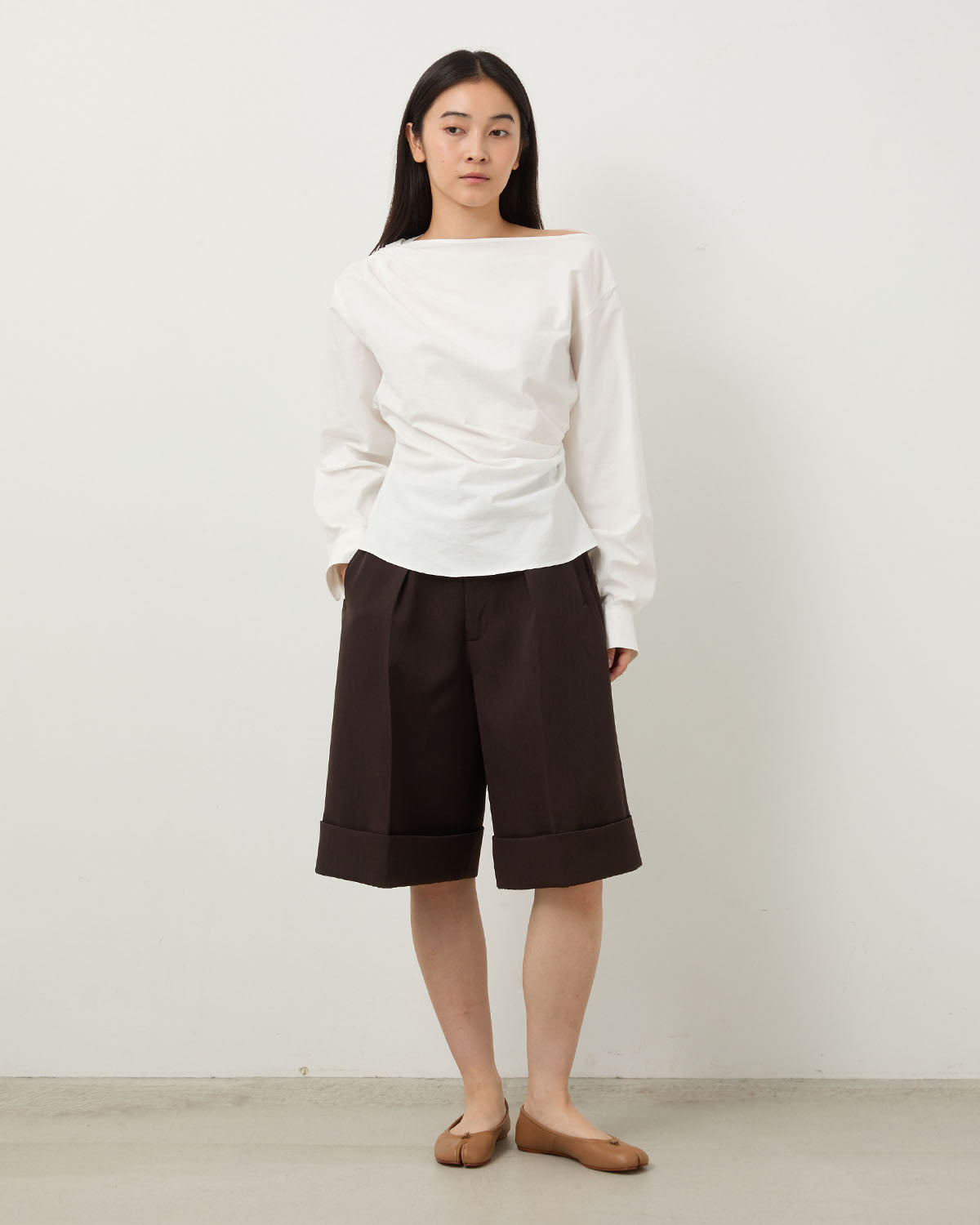 POLYESTER W CLOTH SHORT PANTS